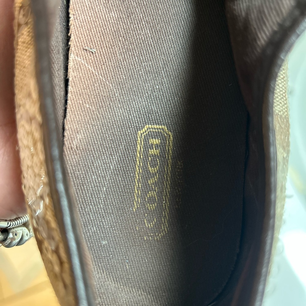 Coach Women's Tan and Brown Patterned Sneakers - Picture 3 of 8